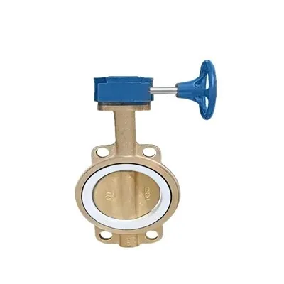 Válvula de mariposa de latón